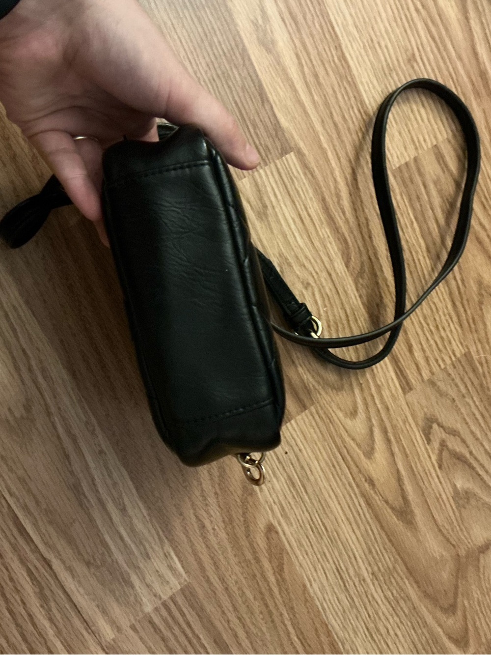 Universal Thread Black Quilted Crossbody Bag - Classic Women's Shoulder Bag - Picture 2 of 7